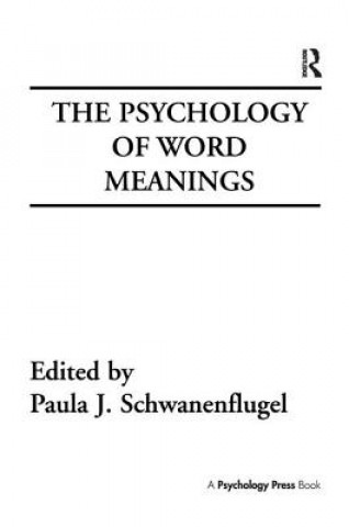 Buch The Psychology of Word Meanings 