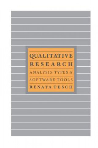 Könyv Qualitative Research: Analysis Types & Tools Renata Tesch