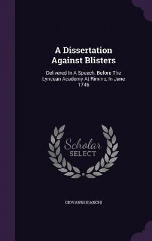 Buch Dissertation Against Blisters Bianchi