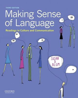 Kniha Making Sense of Language Susan D. Blum