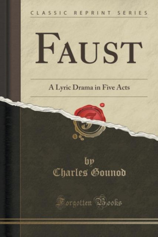 Carte Faust Charles Gounod