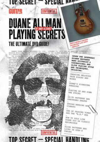 Książka Duane Allman Playing Secrets Duane Allman