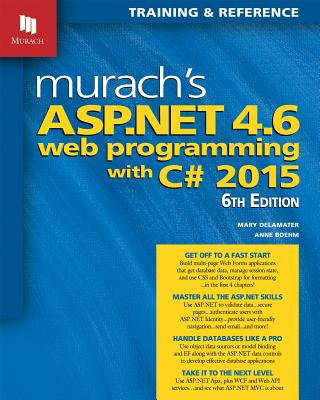 Buch Murachs ASP.NET 4.6 Web Programming with C# 2016 Anne Boehm