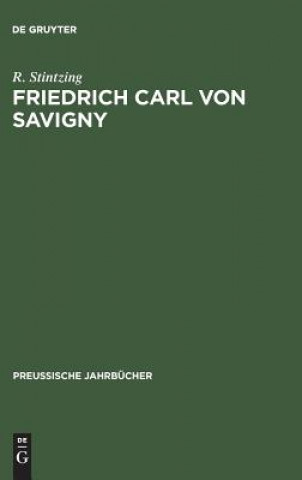 Carte Friedrich Carl von Savigny R. Stintzing