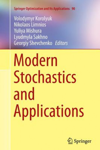 Książka Modern Stochastics and Applications Volodymyr Korolyuk