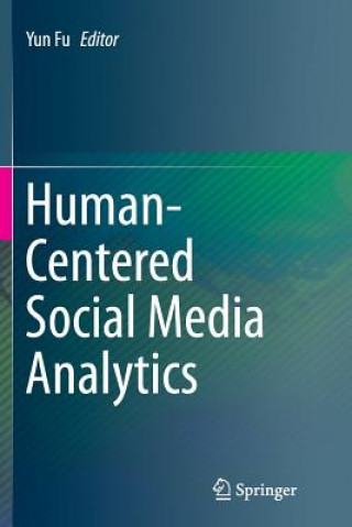 Livre Human-Centered Social Media Analytics Yun Fu