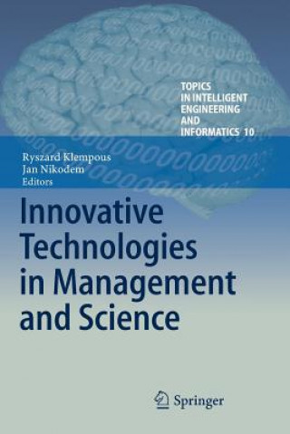 Buch Innovative Technologies in Management and Science Ryszard Klempous