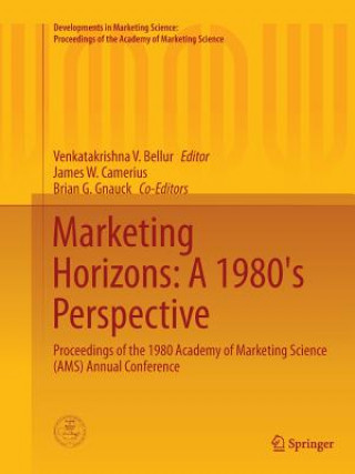 Kniha Marketing Horizons: A 1980's Perspective Venkatakrishna V. Bellur