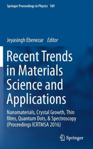 Libro Recent Trends in Materials Science and Applications Jeyasingh Ebenezar