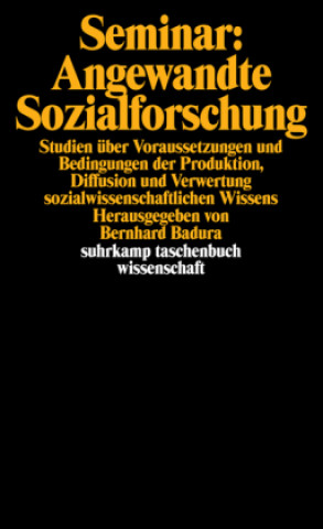 Buch Seminar: Angewandte Sozialforschung Bernhard Badura