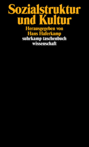 Kniha Sozialstruktur und Kultur Hans Haferkamp