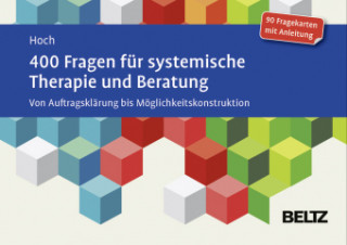 Joc / Jucărie 400 Fragen für systemische Therapie und Beratung, 90 Fragekarten Roman Hoch