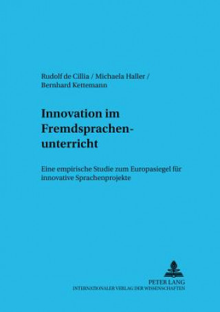 Książka Innovation Im Fremdsprachenunterricht Rudolf de Cillia