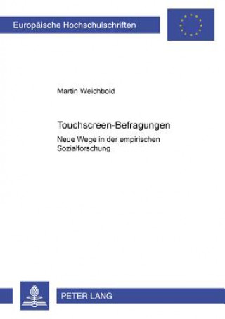 Livro Touchscreen-Befragungen Martin Weichbold
