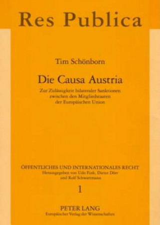 Книга Causa Austria Tim Schönborn