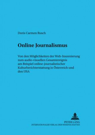 Könyv Online Journalismus Doris Carmen Rusch