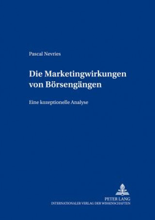 Könyv Marketingwirkungen Von Boersengaengen Pascal Nevries