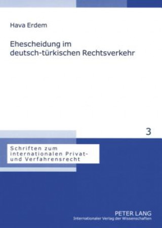 Kniha Ehescheidung im deutsch-tuerkischen Rechtsverkehr Hava Erdem