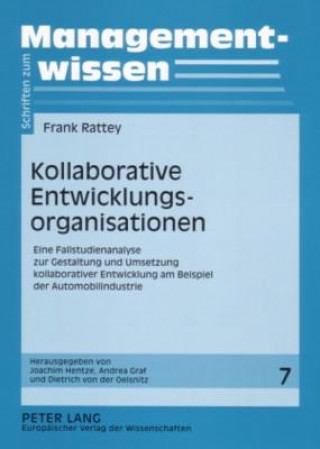 Kniha Kollaborative Entwicklungsorganisationen Frank Rattey