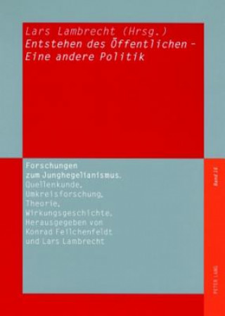 Buch Entstehen Des Oeffentlichen - Eine Andere Politik Lars Lambrecht