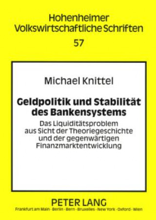 Knjiga Geldpolitik Und Stabilitaet Des Bankensystems Michael Knittel