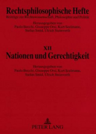 Könyv Nationen Und Gerechtigkeit Paolo Becchi