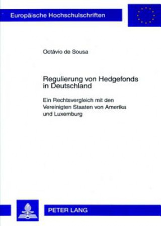 Buch Regulierung Von Hedgefonds in Deutschland Octávio de Sousa