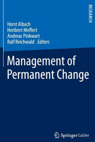 Buch Management of Permanent Change Horst Albach