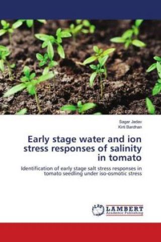 Könyv Early stage water and ion stress responses of salinity in tomato Sagar Jadav