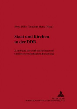Kniha Staat Und Kirchen in Der Ddr Horst Dähn