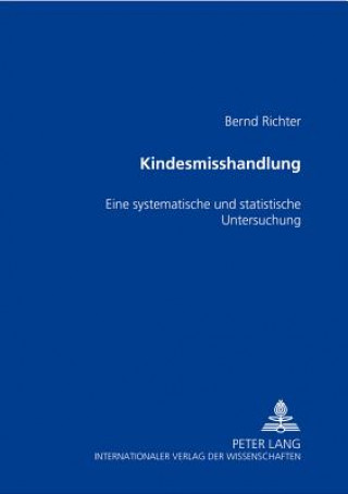 Knjiga Kindesmisshandlung Bernd Richter