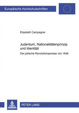 Książka Judentum, Nationalitaetenprinzip und Identitaet Elisabeth Campagner