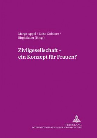 Βιβλίο Zivilgesellschaft - Ein Konzept Fuer Frauen? Margit Appel