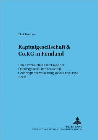 Buch Kapitalgesellschaft & Co. Kg in Finnland Dirk Kocher