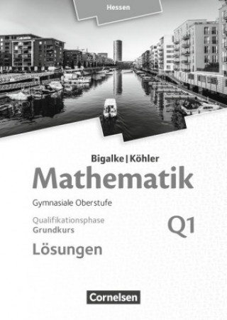Kniha Mathematik Sekundarstufe II Band Q 1: Grundkurs - 1. Halbjahr - Qualifikationsphase - Hessen. Lösungen zum Schülerbuch Anton Bigalke