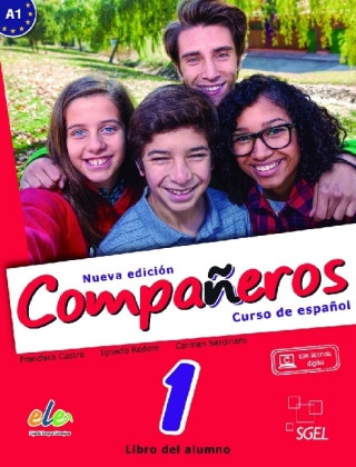 Carte Compañeros 1  - Nueva edición, m. 1 Buch, m. 1 Beilage Francisca Castro