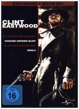Видео Clint Eastwood Collection - 4-Movie-Set, 4 DVD Sam E. Waxman