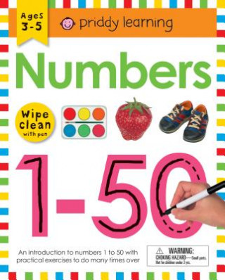 Kniha WIPE CLEAN WORKBOOK NUMBERS 150 Roger Priddy