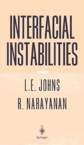 Kniha Interfacial Instability Lewis E. Johns