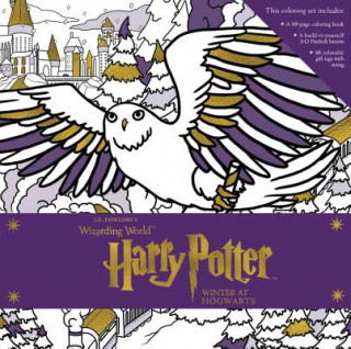Játék Harry Potter: Winter at Hogwarts: A Magical Coloring Set Candlewick Press