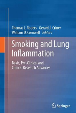 Kniha Smoking and Lung Inflammation William D. Cornwell