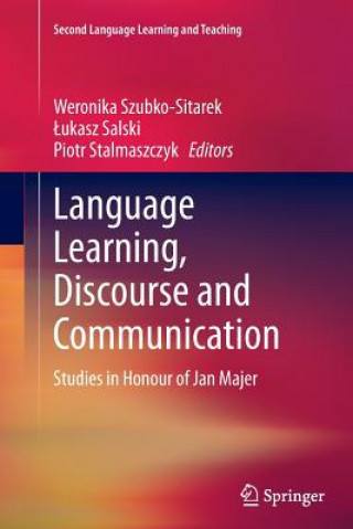 Kniha Language Learning, Discourse and Communication Lukasz Salski
