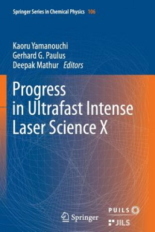 Könyv Progress in Ultrafast Intense Laser Science Deepak Mathur