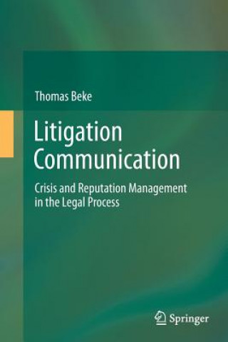 Buch Litigation Communication Thomas Beke