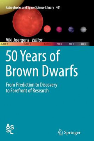 Knjiga 50 Years of Brown Dwarfs Viki Joergens