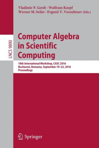 Buch Computer Algebra in Scientific Computing Vladimir P. Gerdt