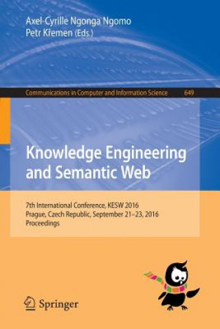 Knjiga Knowledge Engineering and Semantic Web Axel-Cyrille Ngonga Ngomo