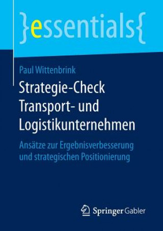 Kniha Strategie-Check Transport- Und Logistikunternehmen Paul Wittenbrink