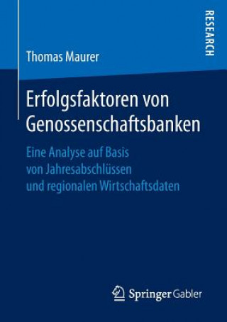 Książka Erfolgsfaktoren Von Genossenschaftsbanken Thomas Maurer