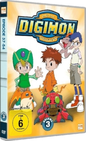 Filmek Digimon Adventure, 3 DVDs Hiroyuki Kakudou
